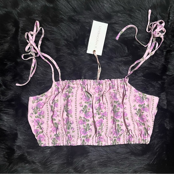 LOVESHACKFANCY Crop Top - Picture 4 of 5